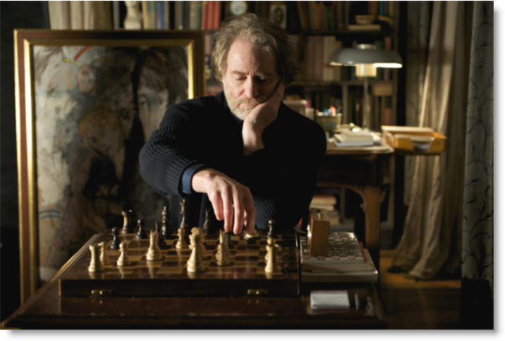 La jugadora de Ajedrez (Queen to play)