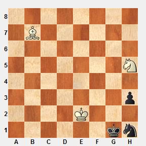 con alfil casillas blancas