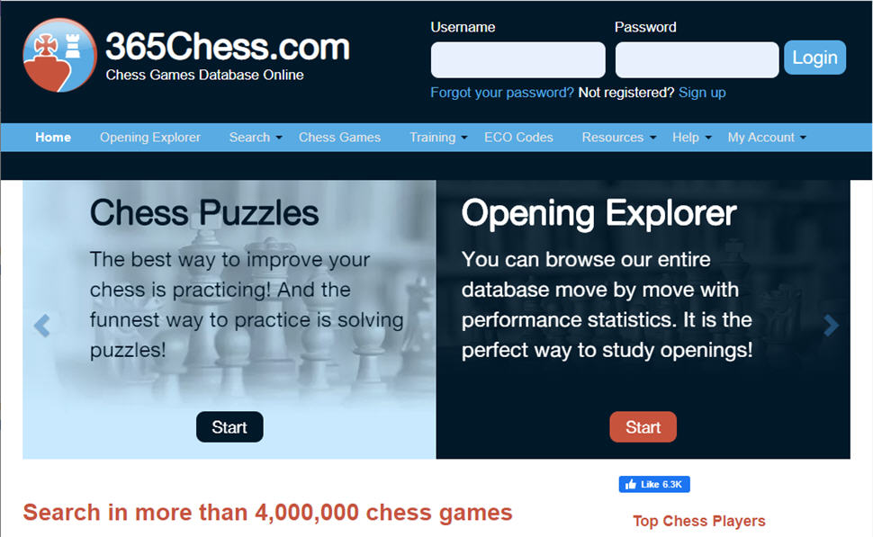 Recursos de ajedrez online 29 Recursos 365chess