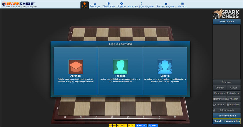 Recursos de ajedrez online 11 Recursos spark chess