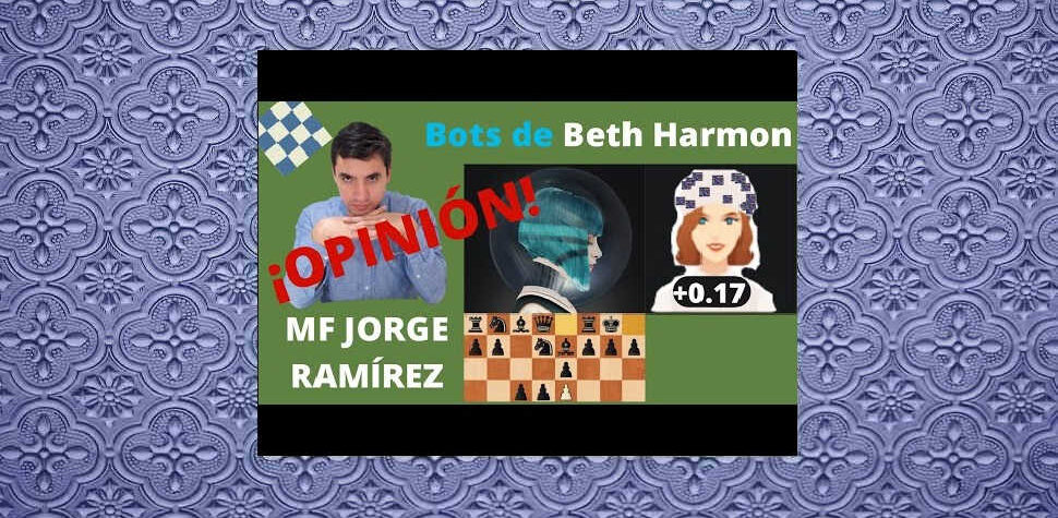jugando contra Beth Harmon